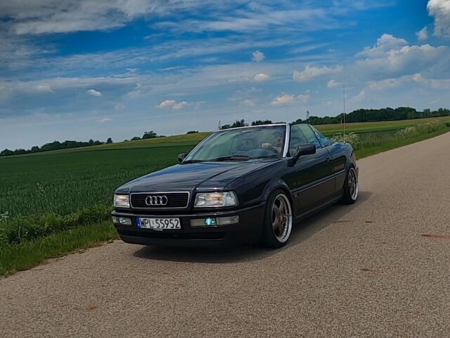 audi cabrio 80 B3 B4 na drodze