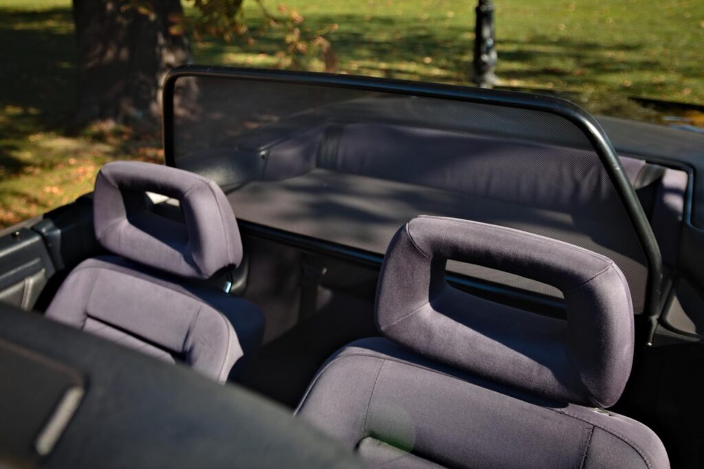 audi 80 B4 cabrio kabriolet wnętrze